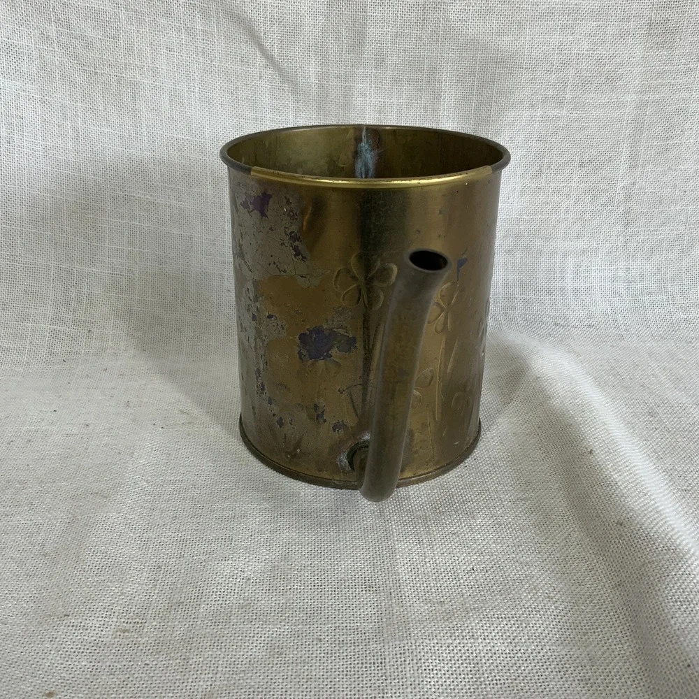 Vintage FTDA FTD Brass Planter or Watering Can 1986 Nijhof Zevenaar Made/Holland